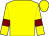 Yellow, maroon armlets Yellow, maroon armlets