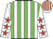 White body, big-green striped, white arms, red stars, white cap, orange striped White body, big-green striped, white arms, red stars, white cap, orange striped