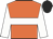 Orange body, white hoop, white arms, black cap Orange body, white hoop, white arms, black cap