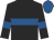 Black, royal blue hoop, armlets and cap Black, royal blue hoop, armlets and cap