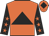 Orange body, black triangle, black arms, orange stars, orange cap, black diamond Orange body, black triangle, black arms, orange stars, orange cap, black diamond