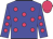 Big-blue body, rose spots, big-blue arms, rose spots, rose cap