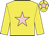 Yellow, pink star and star on cap