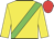 Yellow, green sash, red cap