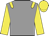 Grey, yellow epaulets, sleeves and cap
