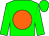 Big-green body, orange disc, big-green arms, big-green cap
