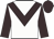 White body, brown chevron, brown arms, brown cap