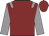 Maroon, grey epaulets and sleeves