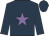 Dark blue, mauve star, dark blue cap