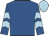 Royal Blue, Light blue chevrons on sleeves, Light blue cap
