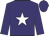 Purple, White star