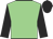 Light green, black arms, black cap