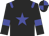 black, blue star, blue epaulets, black sleeves, blue armlets, quartered cap