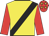 Yellow, black sash, red sleeves and cap, yellow stars
