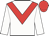 White body, red chevron, white arms, red cap