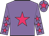 Mauve body, rose star, mauve arms, rose stars, mauve cap, rose star