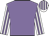 Mauve body, white arms, mauve striped, white cap, mauve striped