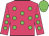 Rose body, green spots, rose arms, green spots, green cap