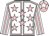 White,pink seams, pink stars, Striped sleeves, Pink cap, White star