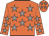 Orange, grey stars