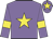 Mauve, yellow star, armlets and star on cap