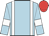 Light blue, white braces and armlets, red cap