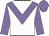 White body, mauve chevron, mauve arms, mauve cap