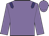 Mauve, purple epaulets
