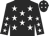 Black, white stars