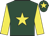 Dark green, yellow star, sleeves and star on cap