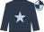 Dark blue, light blue star, quartered cap