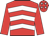 Red & white chevrons, red sleeves, white stars on cap