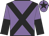Mauve, black cross belts, halved sleeves and star on cap