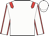 White body, red epaulettes, white arms, red seams, white cap