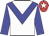 White body, big-blue chevron, big-blue arms, red cap, white star