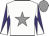 White, grey star, purple sleeves, white diablo, grey cap
