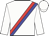 white, red and blue sash