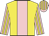 Yellow, pink stripe, pink and yellow striped sleeves and cap