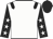 White body, black epaulettes, black arms, white stars, black cap