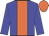 blue, orange stripe and cap
