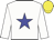 White, blue star, Yellow cap