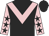 Black, Pink chevron, Pink sleeves, Black stars, Black cap