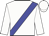 White, blue sash