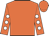 Orange, white spots on sleeves
