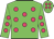Big-green body, rose spots, big-green arms, rose spots, big-green cap, rose spots
