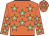 Orange, light green stars