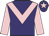 Purple, pink chevron, sleeves and star on cap