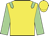 Yellow, light green epaulets and sleeves