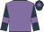 Mauve, dark blue sleeves, mauve armlets and star on dark blue cap