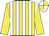 Yellow & white stripes, yellow sleeves, quartered cap